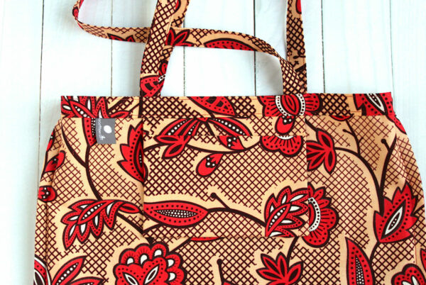 tote bag en wax