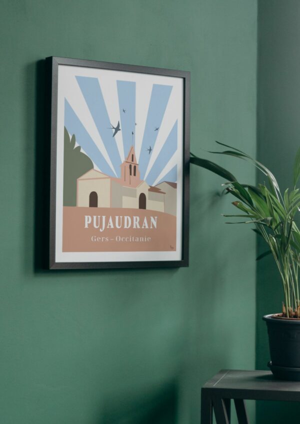 Poster de l'eglise de Pujaudran