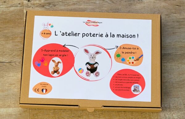 L'atelier poterie à la maison "le lapin"