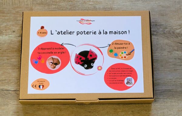 l 'atelier poterie pour enfants