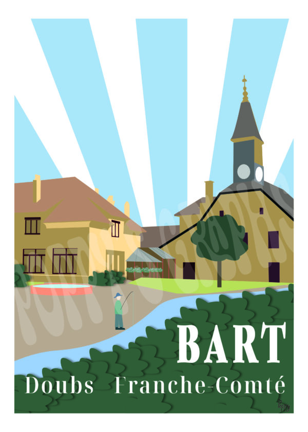 Affiche de la ville de BART