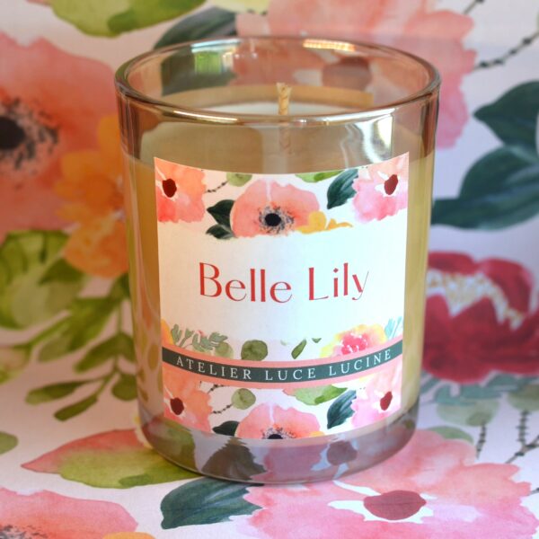 Belle Lily bougie parfumée