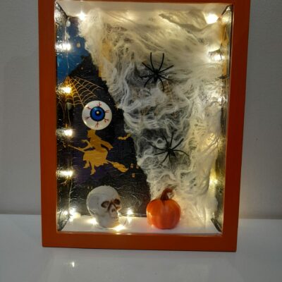 Vitrine HALLOWEEN crane