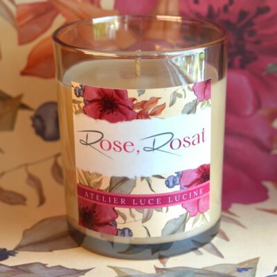 Rose, Rosat bougie parfumée