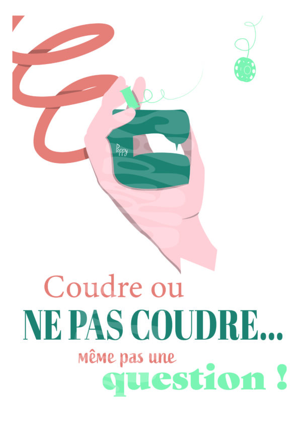 Affiche artisanat couture