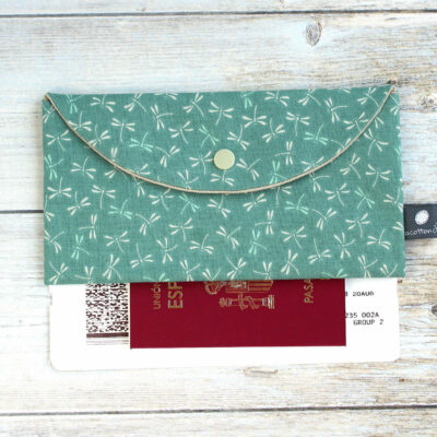 pochette billets avion passeport