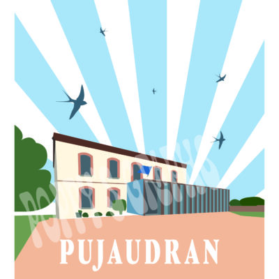 Affiche de la mairie de Pujaudran