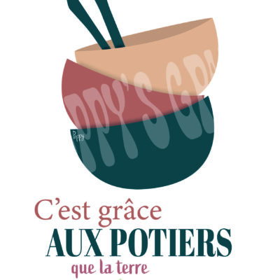 Affiche artisanat poterie