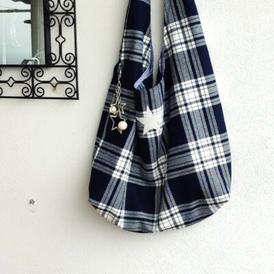 sac hobo tartan laine écossais