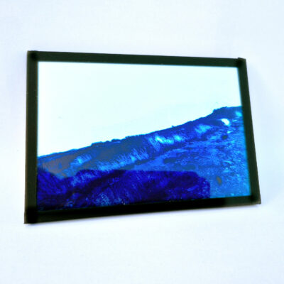 Cyanotype sur Verre - Matagalls
