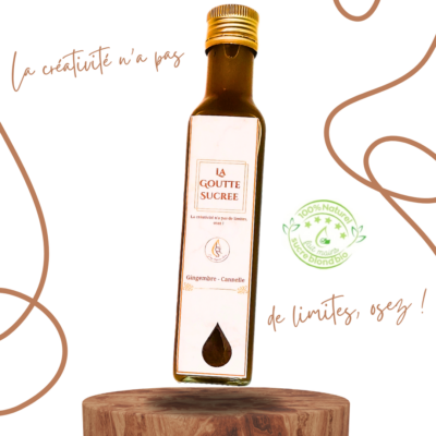 Sirop naturel artisanal Gingembre - Cannelle