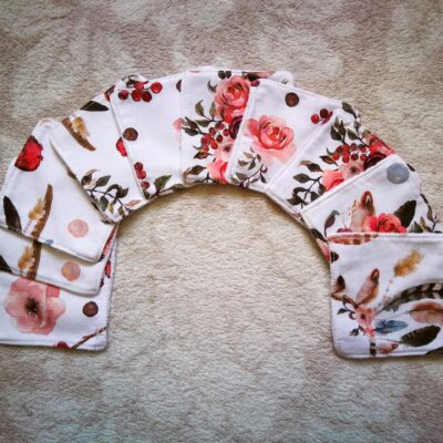 Lingettes nettoyantes, démaquillantes toutes douces en micro éponge de bambou - Lot de 10