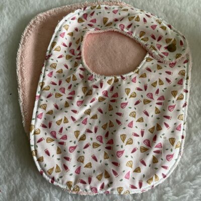 Bavoir blush