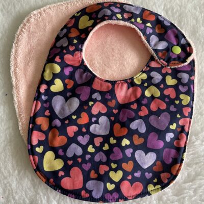 Bavoir blush