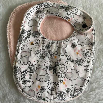 Bavoir blush