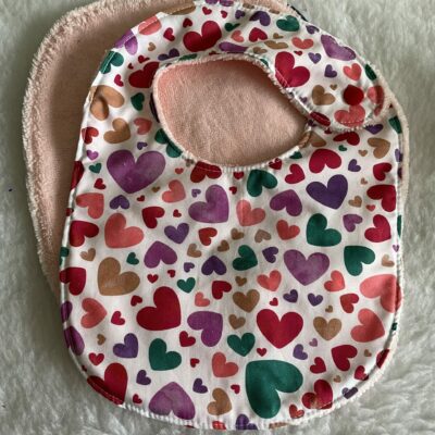 Bavoir blush