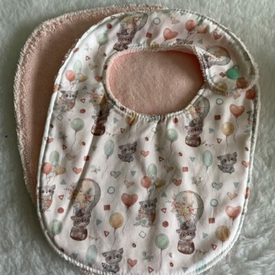 Bavoir blush