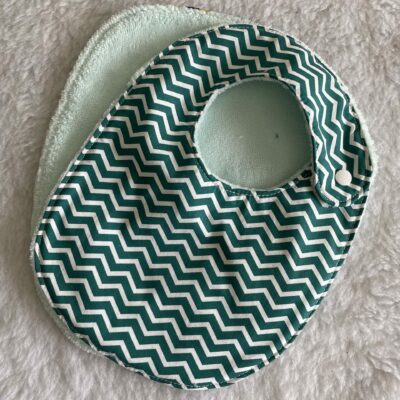 Bavoir celadon