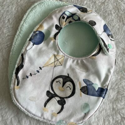 Bavoir celadon