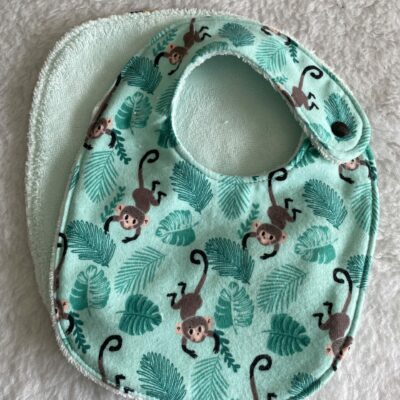 Bavoir celadon