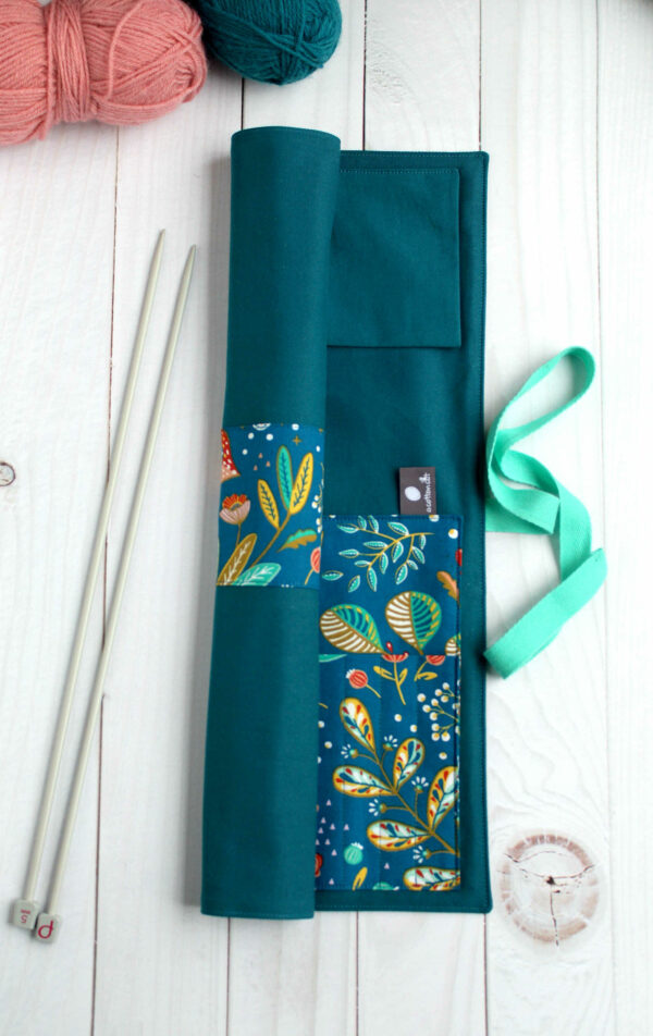 trousse aiguilles droites tricot