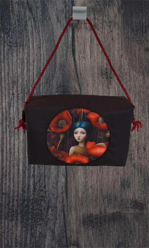 Nacnic Tissu De Sac Fourre-tout Chaperon Rouge. Bandoulière Polyvalent