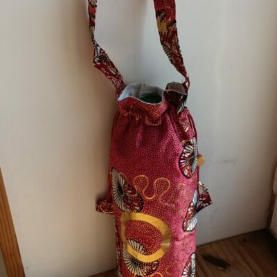 sac pochette cadeau pour bouteille