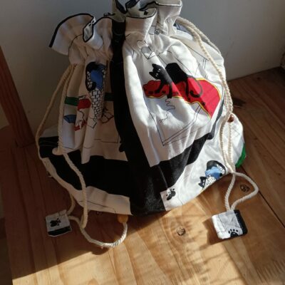 sac ,pochette, chat