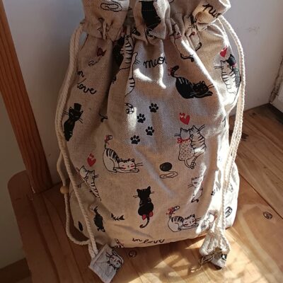 Sac chat ,sac à pain