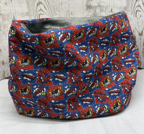 snood garcon motifs Spiderman Marvel Avengers doublure polaire ou coton