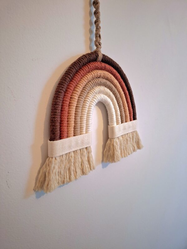 Arc en ciel beige/marron