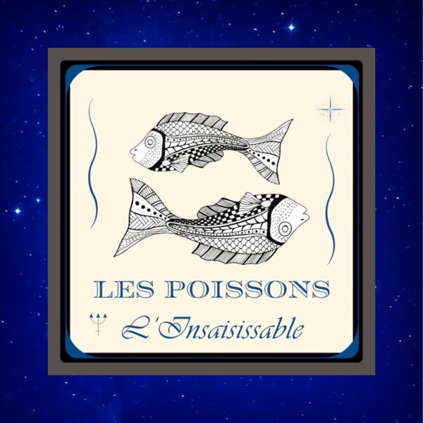 Bougie Astrologique Poissons