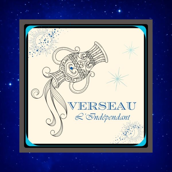 Bougie Astrologique Verseau