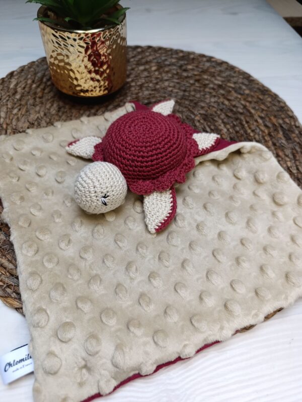 doudou tortue crochet