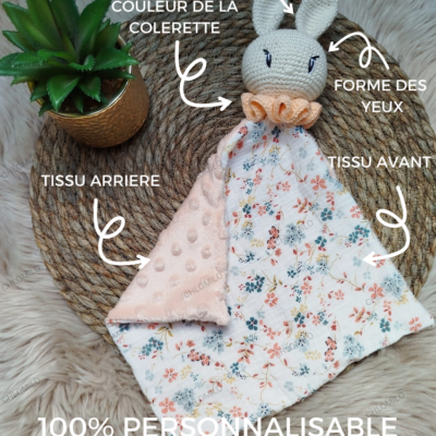 doudou lapin crochet