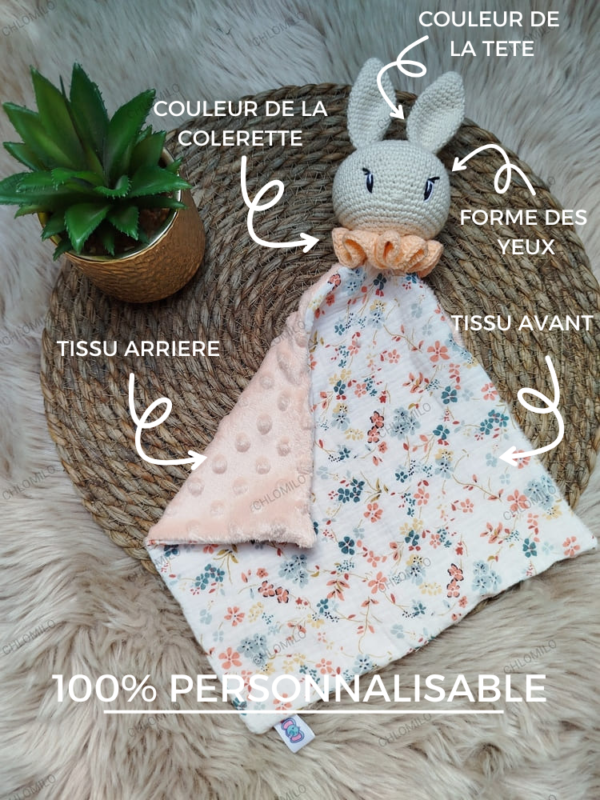 doudou lapin crochet