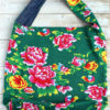 sac porte epaule tissu fleurs