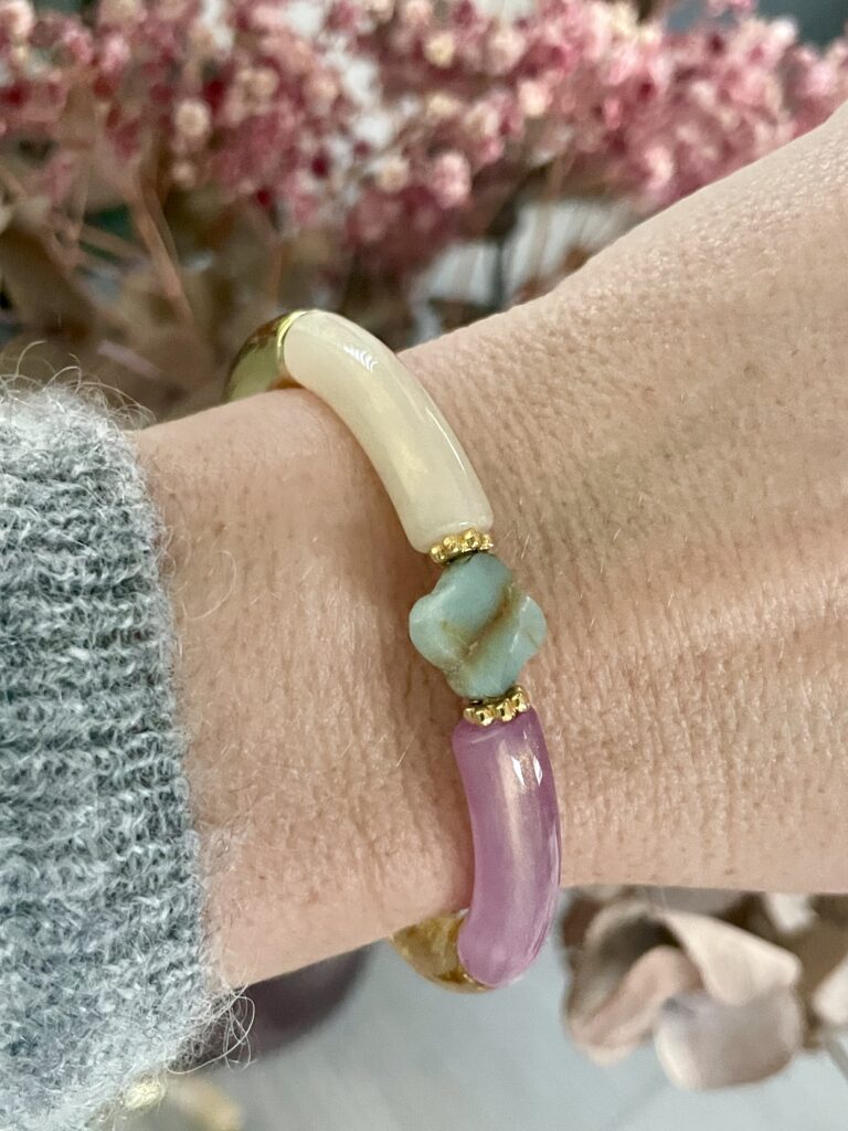 bracelet elastique jonc fin