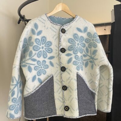 Veste à fleurs