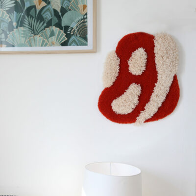 Tapis en laine tufté en 2D