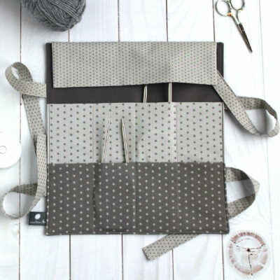 pochette aiguilles circulaires tricot