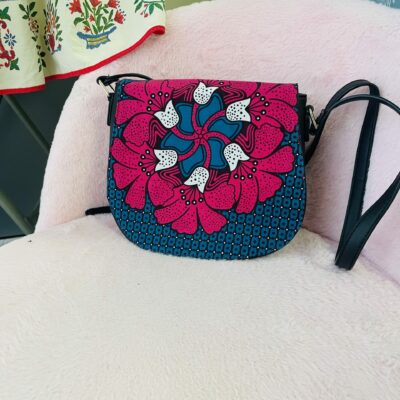 Sac fleur rose