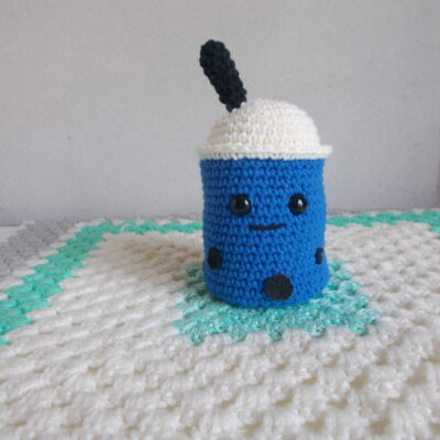 Bubble tea Bleu Foncée
