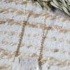 collier en acier inoxydable et pierre naturelles