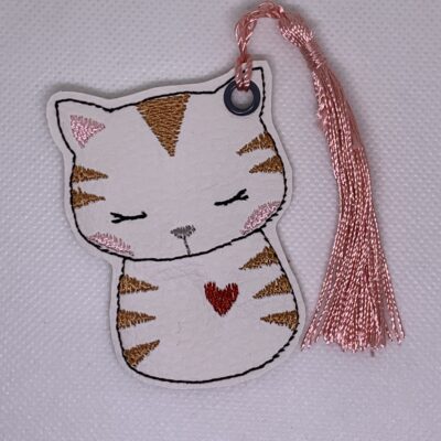 Marque pages chat