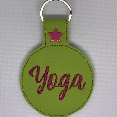 Porte clé yoga