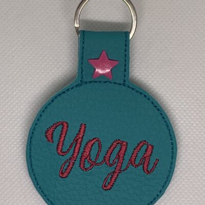 Porte clé yoga