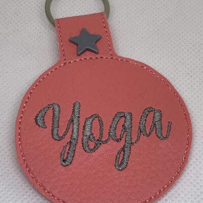 Porte clé yoga