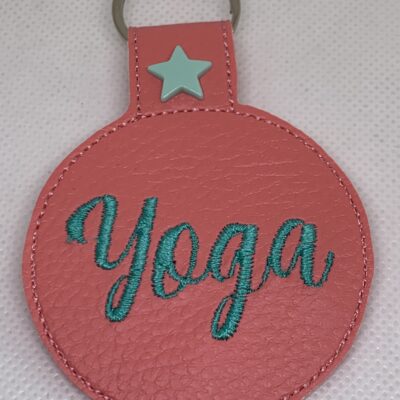 Porte clé yoga