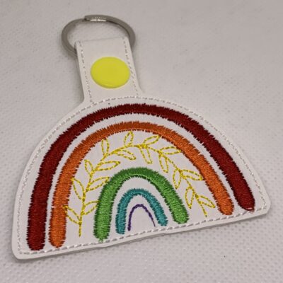 Porte clés arc-en-ciel